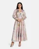 Guess HELENE MAXI DRESS Kadın Çok Renkli Elbise W5PK1UWD8G2-P8HR