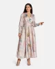 Guess HELENE MAXI DRESS Kadın Çok Renkli Elbise W5PK1UWD8G2-P8HR