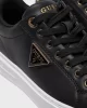 Guess Denesa12 Kadın Siyah/Sarı Sneaker FLJD12LEA12-BLKGO