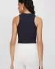 Guess KNIT TOPS Kadın Antrasit Crop V3GP19K8RT2-G7FQ