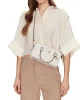 Guess CRESIDIA SMALL SATCHEL Kadın Beyaz El Çantası HWPG9349050-OFF