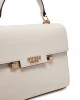 Guess ECO ALDITH TOP HANDLE FLAP Kadın Ekru El Çantası HWEVG964120-BON