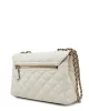 Guess GIULLY 2 CMPRTMNT CNVRTBLE FLP Kadın Beyaz Çapraz Çanta HWQG8748200-OFF