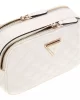 Guess GIULLY CAMERA BAG Kadın Beyaz Çapraz Çanta HWQG8748140-OFF
