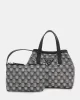 Guess G Wave Mını Tote Kadın Siyah Mini Çanta HWJT9344750-BLO