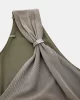 Guess Aımee Ss Jewel Drap Top Kadın Haki Bluz W5GP22KAQL2-G9D5