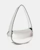 Guess ARNELA FLAP SHOULDER BAG Kadın Gri Omuz Çantası HWMY9496780-SIL