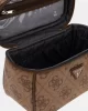 Guess BERTA TOILETRY TRAIN CASE Kadın Kahverengi Makyaj Çantası TWOB8688039-LGW