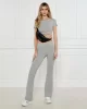 Guess CROCUS RIB MINI FLARE PANTS Kadın Gri Tayt V5GB11KCRS2-H91J