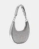 Guess LUA SMALL HOBO Kadın Gri Omuz Çantası HWIY9205010-SIL