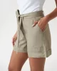 Guess New Nına Belted Short Kadın Yeşil Şort W5GD1RWG4C2-G8CJ