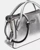 Guess FEDANA SML GIRLFRIEND SATCHEL Kadın Gri El Çantası HWZM9643050-SIL