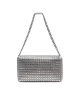Guess ZALINA FLAP CLUTCH Kadın Gri Omuz Çantası HWIY9350700-SIL