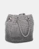 Guess ZALINA POUCH Kadın Gri Omuz Çantası HWOY9350750-SIL