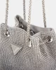 Guess ZALINA POUCH Kadın Gri Omuz Çantası HWOY9350750-SIL