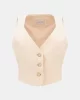 Guess CAMILLE PERFECT VEST Kadın Bej Yelek W5GH71WH5F0-F14Z