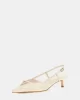 Guess Jesson2 Kadın Krem Topuklu Ayakkabı FLJSS2PAF05-CREAM
