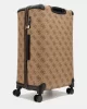 Guess BERTA 28 IN 8-WHEELER Kadın Kahverengi Valiz TWOB8688988-LGW