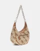 Guess CIRCE HOBO SHOULDER BAG Kadın Kahverengi Omuz Çantası HWJO9642010-LTL