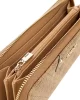 Guess ECO BRENTON SLG LRG ZIP AROUND Kadın Kahverengi Cüzdan SWBG8390146-LTL