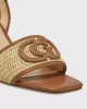 Guess GANIKA Kadın Kahverengi Sandalet FLJGNKFAB03-NATU