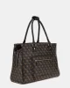Guess JESCO SHOPPER TOTE Kadın Kahverengi Valiz TWHB8389919-BRO