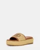 Guess Lonney Kadın Kahverengi Terlik FLJLNYFAB19-NATU