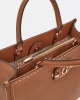 Guess NASTRA 2 COMP TOTE Kadın Kahverengi El Çantası HWBG9637220-CAR
