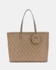 Guess POWER PLAY LARGE TECH TOTE Kadın Kahverengi Omuz Çantası HWSL9006240-LTL