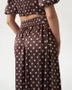 Guess JULIETTE MAXI SKIRT Kadın Kahverengi Etek W5PD3NWG280-FNIB