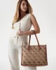 Guess SILVANA GIRLFRIEND TOTE Kadın Kahverengi El Çantası HWJO8665240-LTL