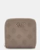 Guess Gerty Slg Small Zıp Around Kadın Kahverengi Cüzdan SWPD9529137-DRT