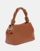 Guess Sansa Top Handle Crossbody Kadın Kahverengi El Çantası HWNG8476110-COG