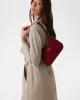 Guess Arnela Top Zıp Shoulder Bag Kadın Kırmızı Omuz Çantası HWNG9496170-RED