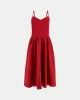 Guess SOPHIE SL DRESS Kadın Kırmızı Elbise W5PK95WG130-A51D