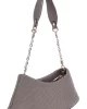 Guess PHAEDRA TOP ZIP SHOULDER BAG Kadın Kahverengi Omuz Çantası HWWG9638170-DRT