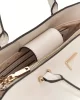 Guess ARNELA GIRLFRIEND SATCHEL Kadın Krem El Çantası HWNG9496060-BON