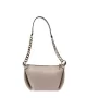 Guess ECO EVAINE TOP ZIP SHLDR BAG Kadın Krem Omuz Çantası HWEVG953517-STO
