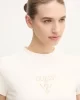 Guess Colette Crop Tee Kadın Krem T-Shirt V4YI20KCDH1-G6K5
