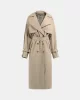 Guess AMIRA TRENCH Kadın Yeşil Trençkot W5GL33WHAE2-G8CJ