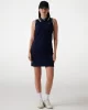Guess AMARYLLIS SHORT DRESS Kadın Lacivert Elbise V5GK04KCOK1-A71W
