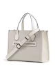 Guess G Status 2 Compartment Tote Kadın Beyaz El Çantası HWWG9198220-NRI
