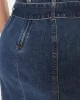 Guess ALLIE DENIM SKIRT Kadın Lacivert Etek W4YD0QD55M0-A1GH
