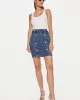 Guess ALLIE DENIM SKIRT Kadın Lacivert Etek W4YD0QD55M0-A1GH