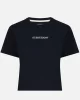 Guess jeans Gj Ss Cn Boxy Embro Logo Tee Kadın Lacivert T-Shirt W5RI42K8HM0-A71W