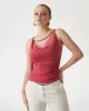 Guess ALVA CHAIN SL TOP Kadın Pembe Bluz 5GGP076259A-G66O