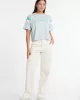 Guess Jeans GJ SS CN BOXY PIECED TEE Kadın Mavi T-shirt W5GI21K8HM0-G7O7