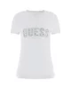 Guess CN SS LOGO LACE TEE Kadın Mavi T-shirt W5GI04J1314-A719