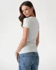Guess CN SS LOGO LACE TEE Kadın Mavi T-shirt W5GI04J1314-A719