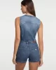Guess jeans Gj Denım Vest Kadın Mavi Yelek W5GN74D5M46-GJUS